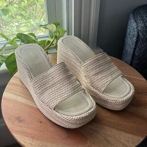 Madden Girl Platform Woven Sandals